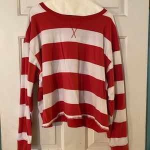 ls striped tee